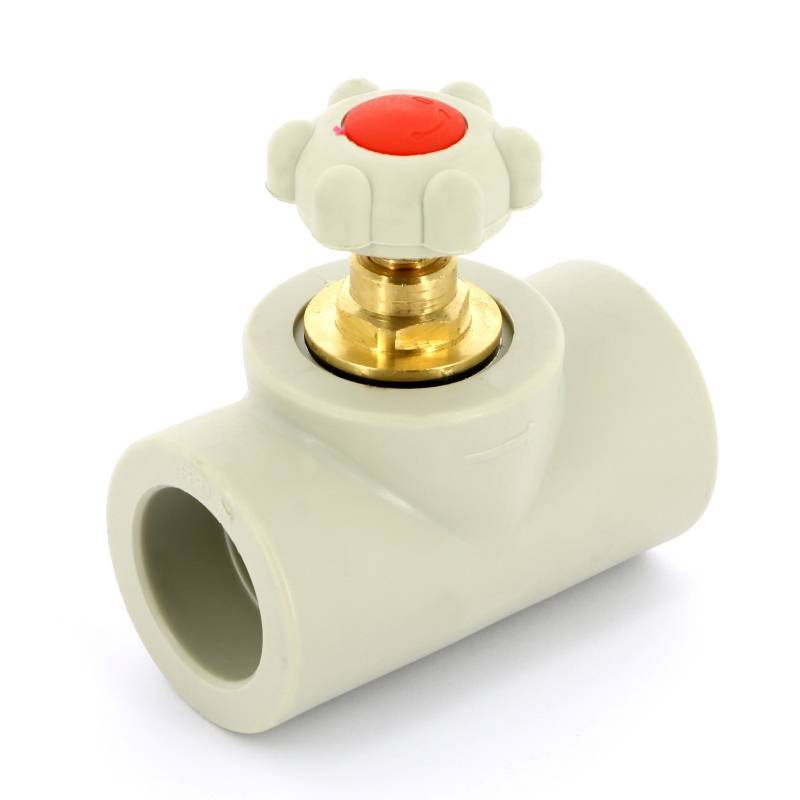 Вентиль полипропиленовый FV-Plast 40 мм под сварку 304040