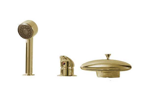 Смеситель для акриловой ванны Boheme Niagara бронза 397