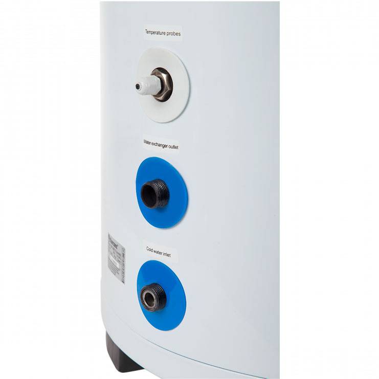 Водонагреватель комбинированный Thermex ER 300 V (combi) 300 л напольный 4921