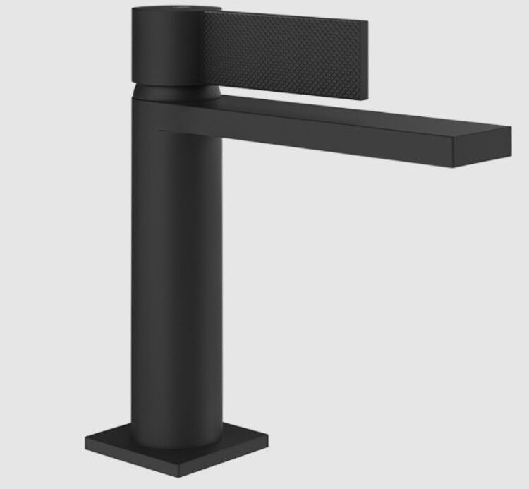Смеситель для раковины Gessi Inverso Diamantato черный матовый 73651299