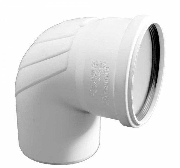 Отвод канализационный REHAU RAUPIANO Plus 110 мм 87° 11234641001
