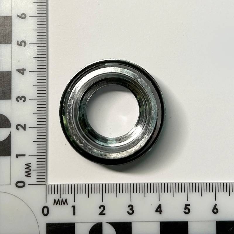 Переходник резьбовой General Fittings 1 x 1/2 НВ хромированный с O-Ring 634C4201