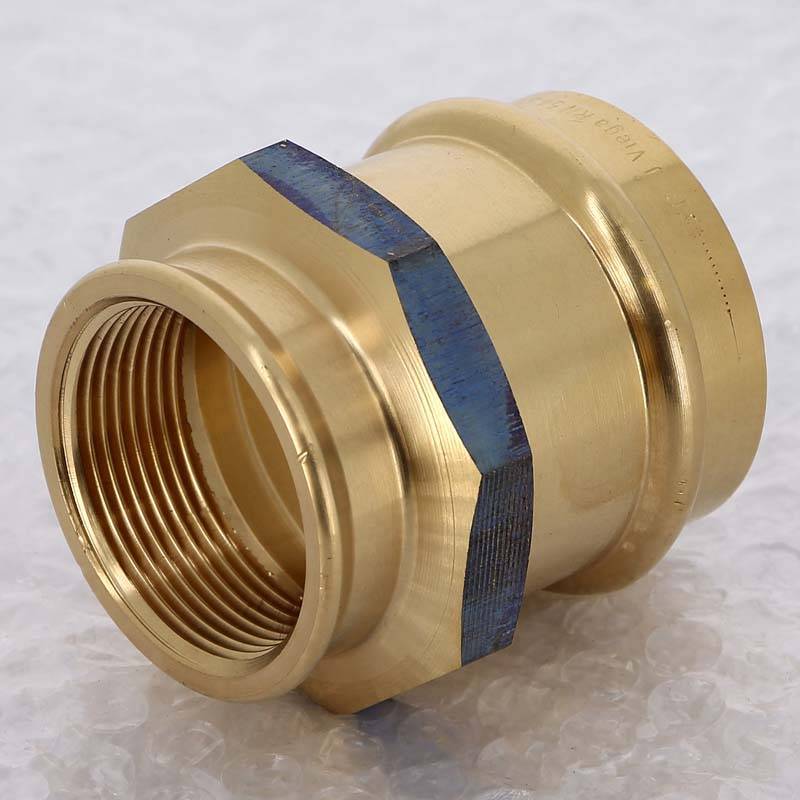 Муфта переходная пресс-В Viega Sanpress бронза 54х1 1/2 365097