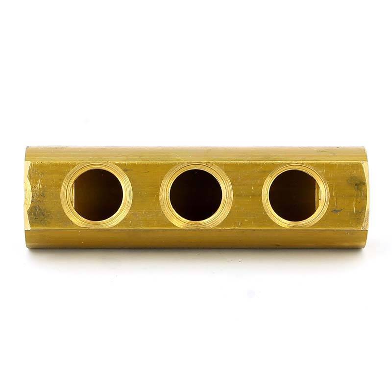 Коллектор магистральный Tiemme 1970 1 ВВ 3 выхода 1/2 ВР межосевое 36 мм 1970065