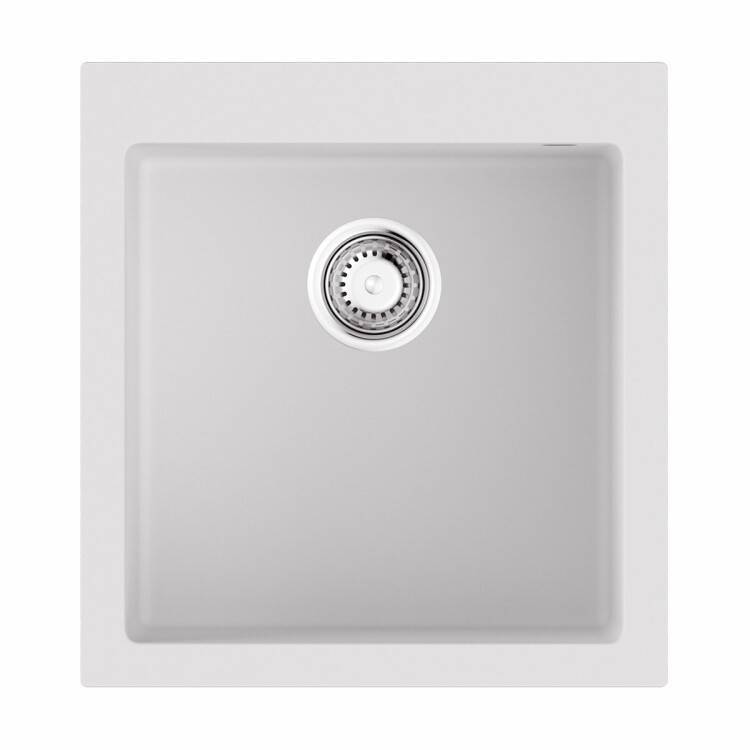 Мойка кухонная OMOIKIRI Bosen 47 500x470 мм 3 отверстия белый 4993817