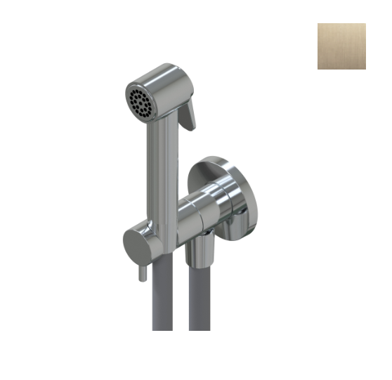 Гигиенический душ Ritmonio со шлангом 800 мм Brushed Champagne 72J026CHX