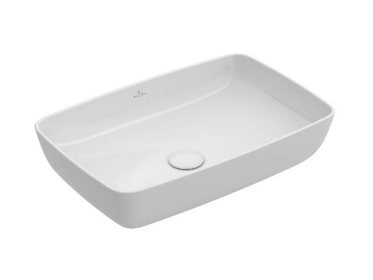 Раковина накладная Villeroy & Boch Artis 580х380х125 мм CeramicPlus альпийский белый 417258R1
