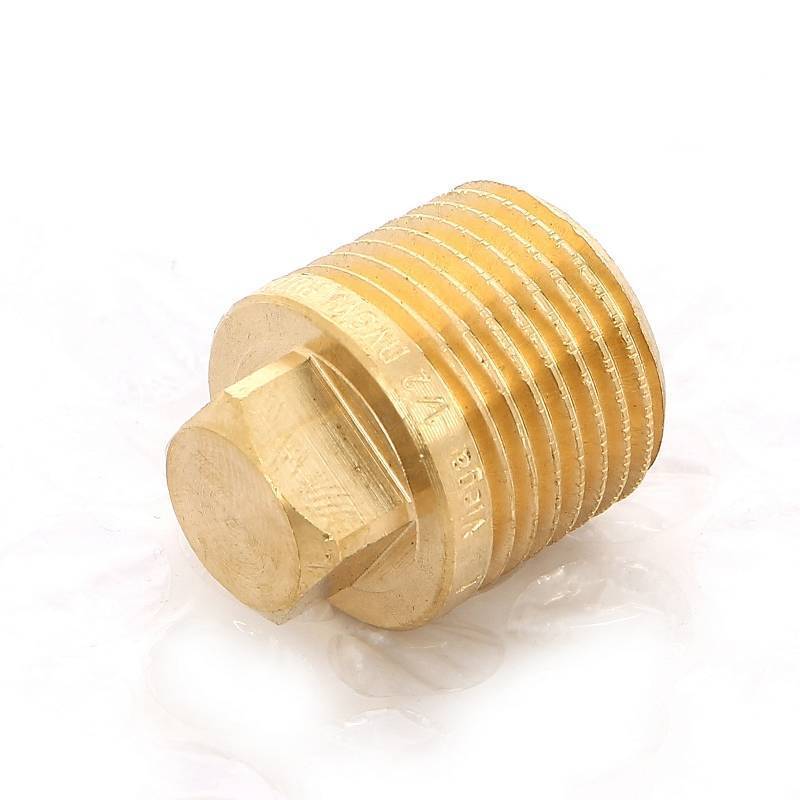 Заглушка бронзовая Viega 1/2 с квадратом наружная резьба 266646