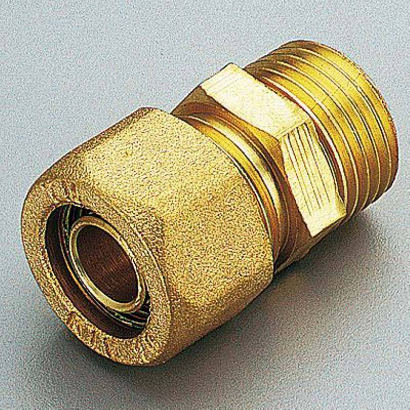 Муфта обжимная Tiemme 1400 16(2.2)х3/4 наружная резьба 1400070