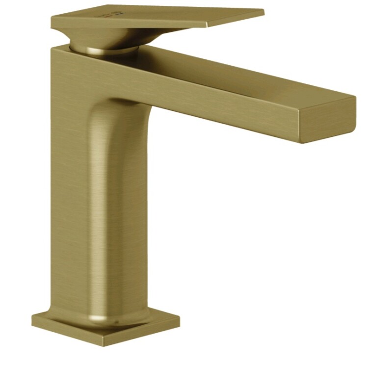 Смеситель для раковины Kludi DECUS однорычажный матовое золото 54282N075