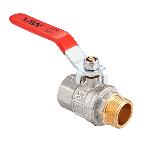 Кран шаровой Högert Technik Premium 3/4 НВ PN 40 рычаг BV51205