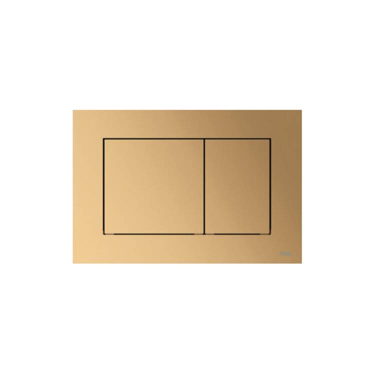 Панель смыва для унитаза TECE TECEnow 220х150 мм латунь металлик 9240419