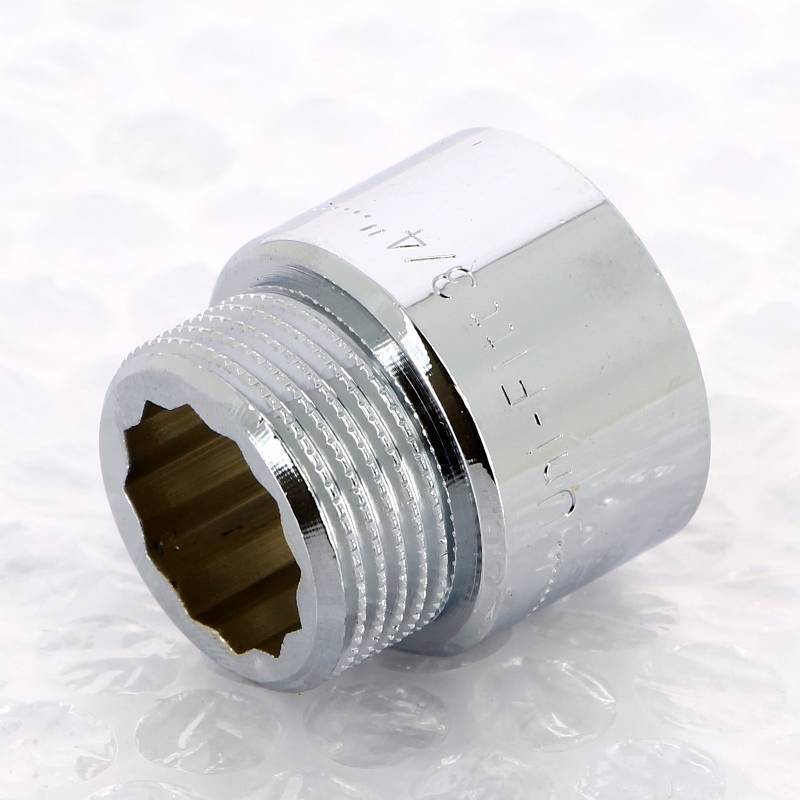 Удлинитель НВ хромированный Uni-Fitt 3/4 x 20 мм 657C3020