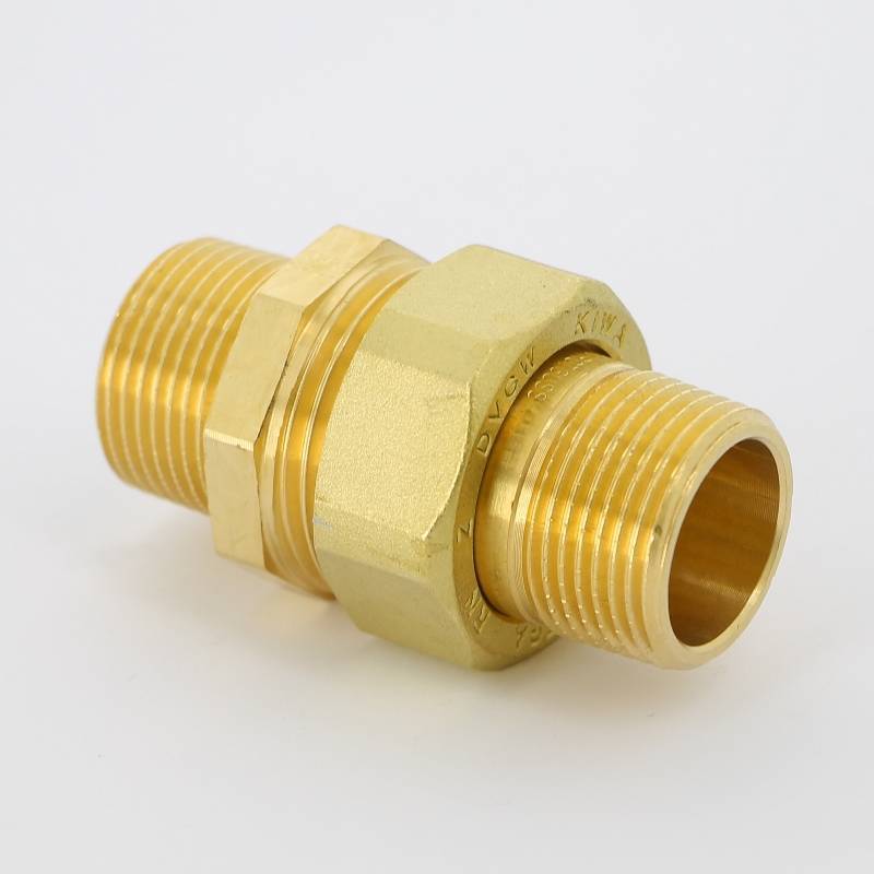 Разъемное соединение Viega бронза 3/8 с коническим уплотнением 446871