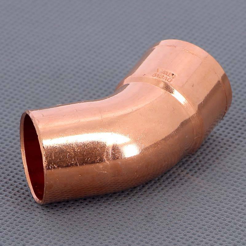 Угол медный 90 градусов однораструбный под пайку Viega 28 мм 102067