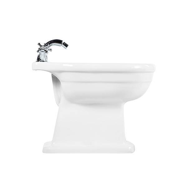 Биде напольное BelBagno Boheme 55.5х40 см белый BB115B