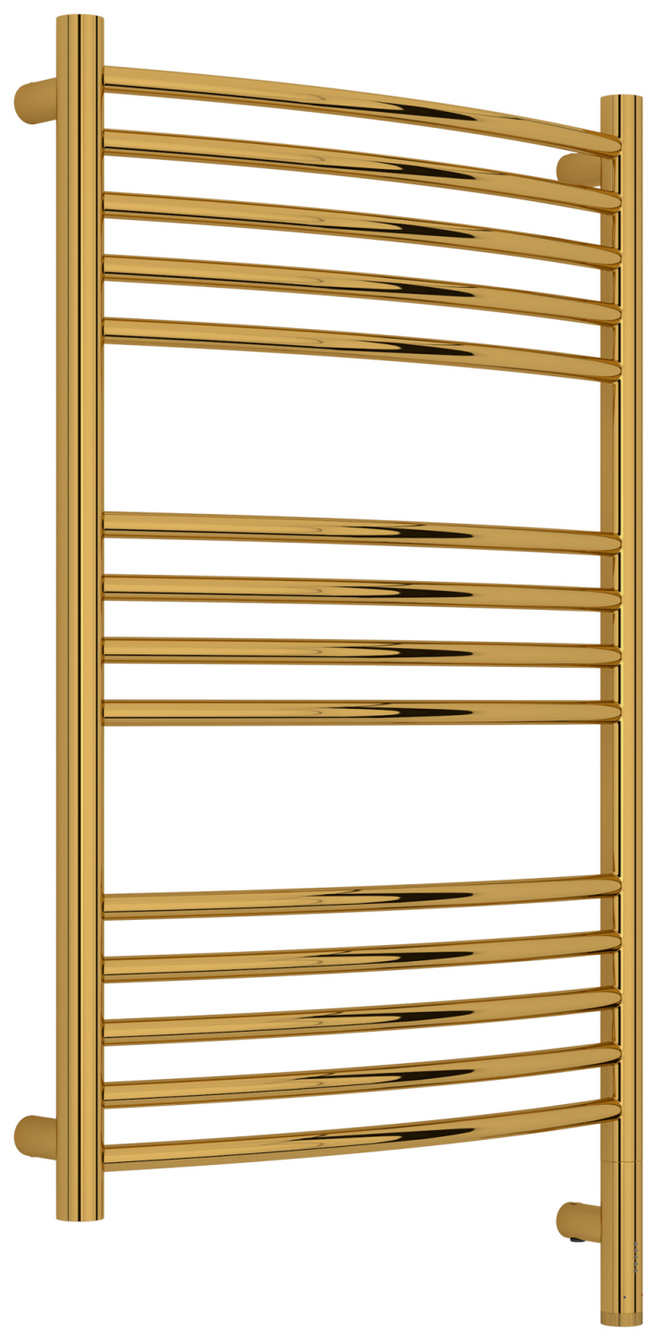 Полотенцесушитель электрический Сунержа Богема 3.1 выгнутая 50х80 см правый золото глянец 03-6003-8050