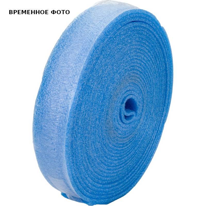 Демпферная лента Uni-Fitt 100х10 мм с фартуком 25 м 822F1125