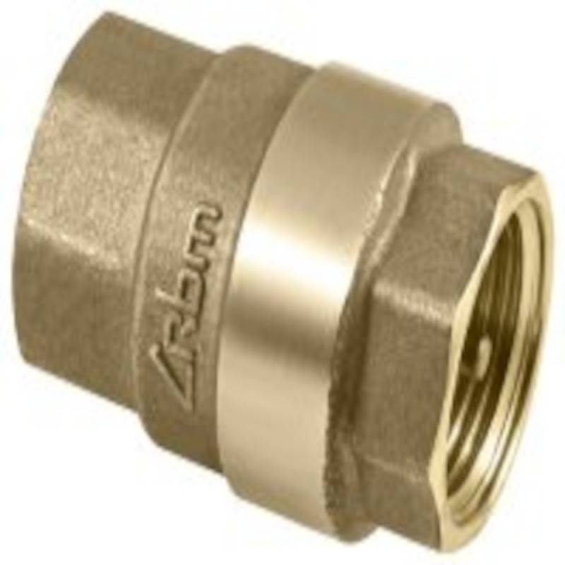 Клапан обратный RBM серия 860 пружинный с металлическим затвором 3/4 ВВ 8600502