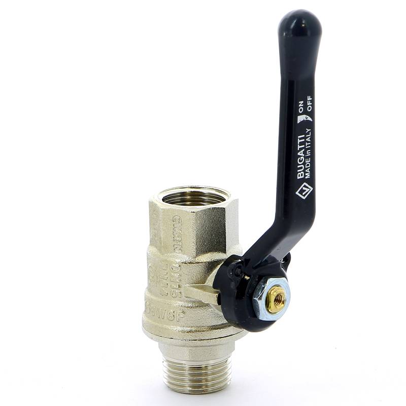 Кран шаровой Bugatti Oregon 1/2 НВ рычаг 03050062