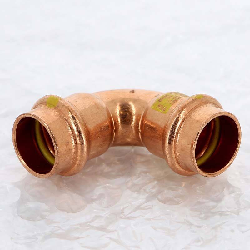 Отвод пресс медный Viega Profipress G 18 мм 90° 345471