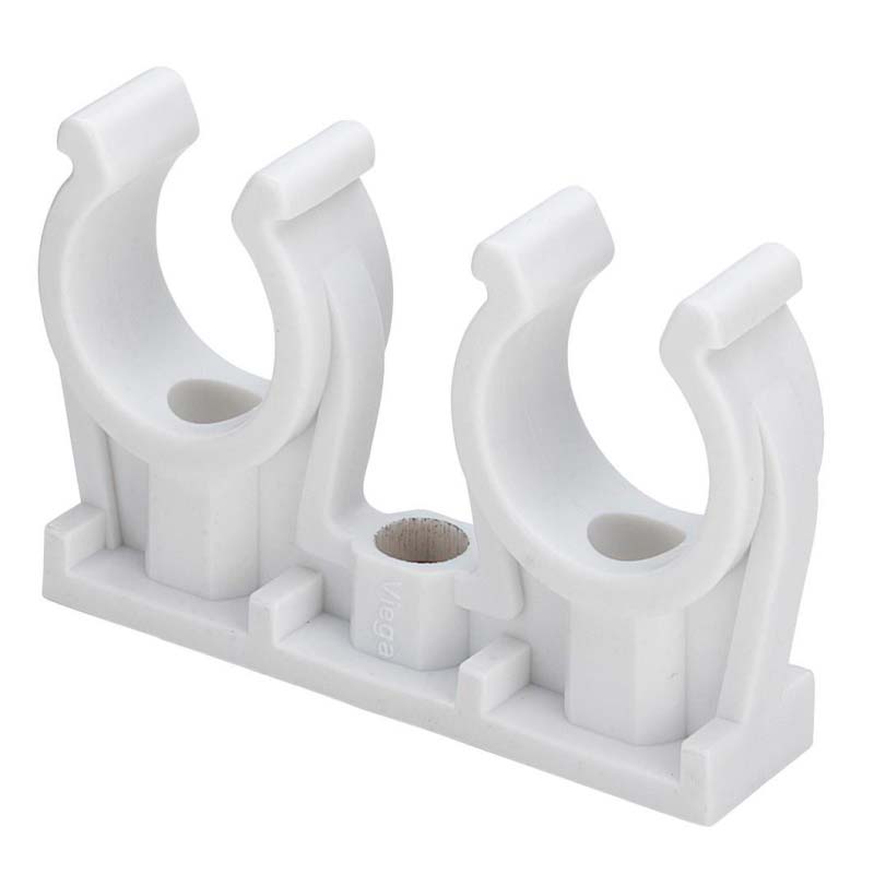 Крепление двойное Heisskraft 28 мм для труб 101121