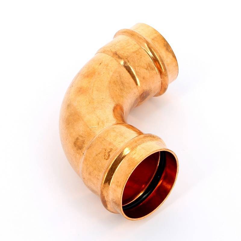 Угольник 90° пресс IBP >B< Press 54 мм медный P5002 05400000