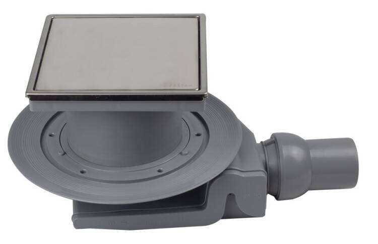 Трап для душа Pestan Confluo Standard Plate 8 горизонтальный DN 50 хром глянец 13702566