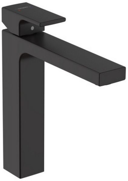 Смеситель для раковины Hansgrohe Vernis Shape 190 матовый черный 71562670