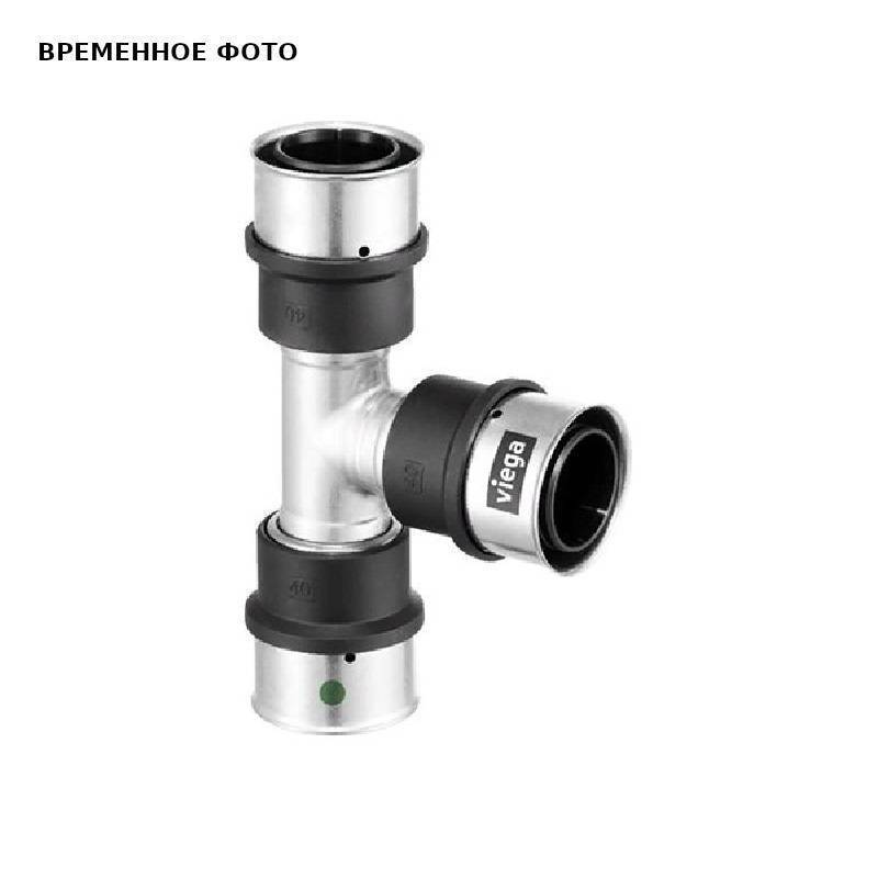 Тройник Viega Smartpress с SC-Contur 20x16x20 мм 729950