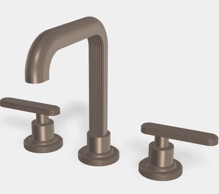 Смеситель для раковины Fima Carlo Frattini Park Lane Brushed Moka Bronze PVD F1301KS