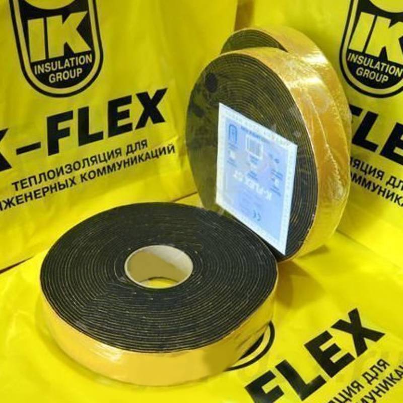 Лента самоклеящаяся K-FLEX ST 50 мм х 3 мм х 15 м 850NS020050