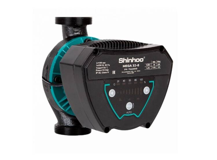 Насос циркуляционный Hogert Technik MEGA 25-12 1x230 В 71121002