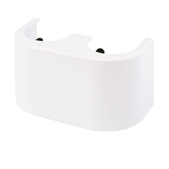 Панель декоративная Simplex для прямых узлов нижнего подключения белая F10093