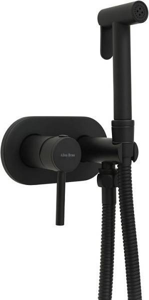 Гигиенический душ со смесителем Allen Brau Priority с внутренней частью черный матовый 5.31005-31