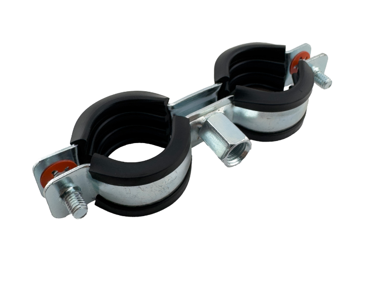Хомут двойной Конкреп с EPDM M8/M10 32-35 мм 1 без дюбеля и самореза 0803135K