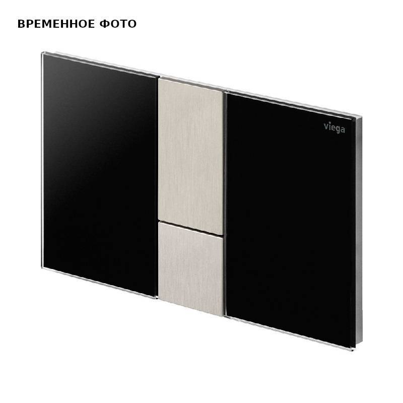 Панель смыва для унитаза Viega Prevista Visign for Style 24 пластик цвет нержавеющая сталь 773328