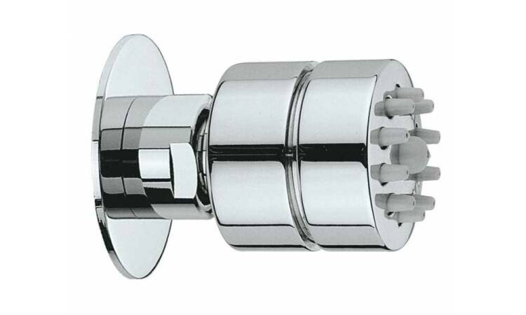 Форсунка боковая поворотная Bossini Tondo Gom хром I00137 030