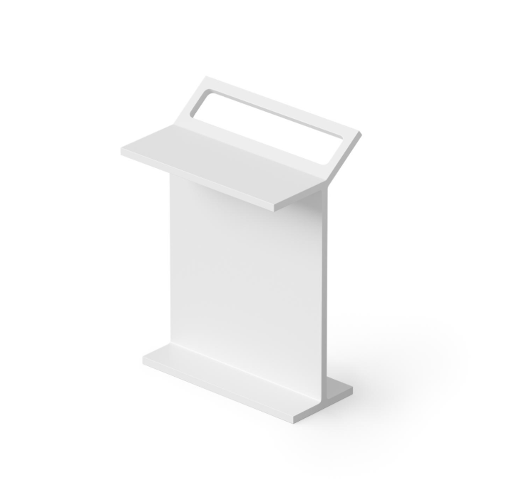 Столик с полотенцедержателем DEA Design 500х320х700 мм Grey Brown DD30045006