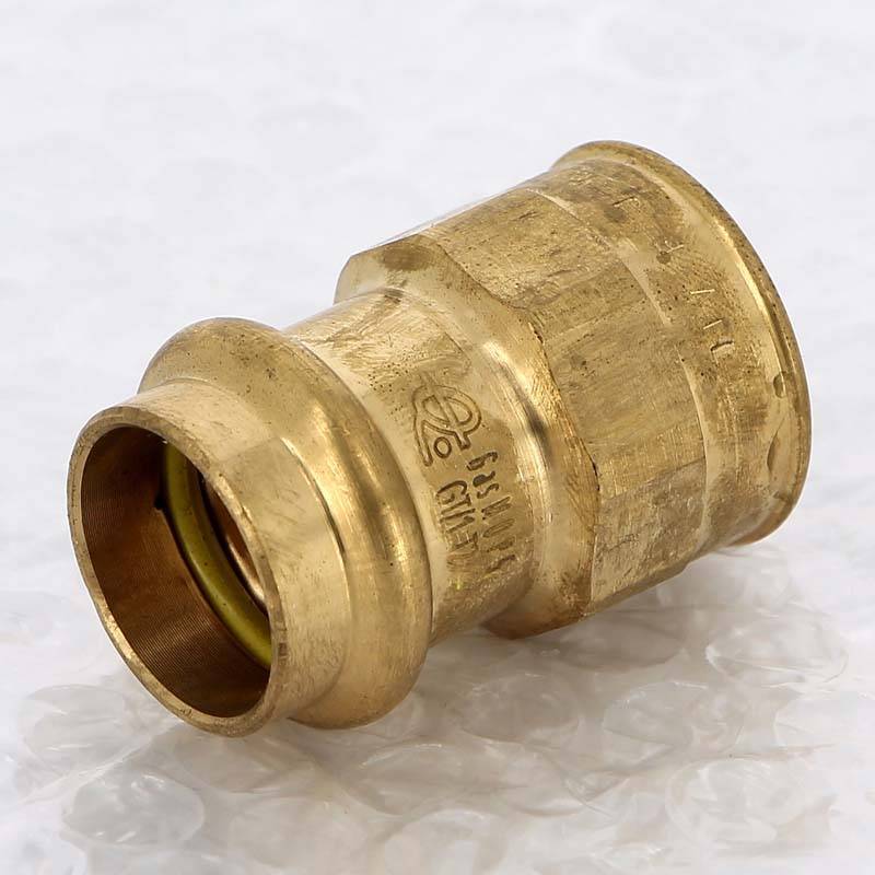 Муфта переходная пресс-В Viega Profipress G бронза 22х3/4 346423