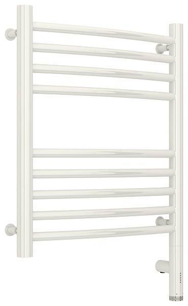 Полотенцесушитель электрический Сунержа Богема 3.0 выгнутая 400x500 мм правый белый 12-5803-5040