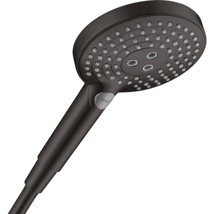 Ручной душ Hansgrohe Raindance Select S 120 3jet черный матовый 26014670