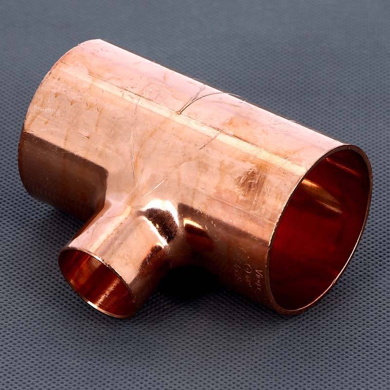 Тройник медный Viega под пайку 54х28х54 мм 117467