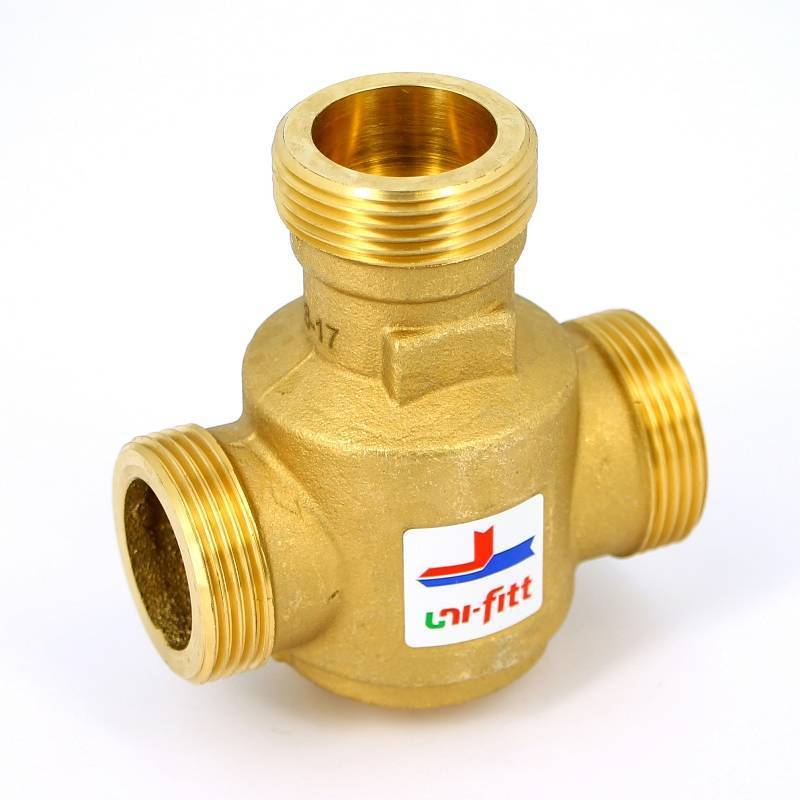 Клапан трехходовой термостатический Uni-Fitt 1 1/4 60 °C Kvs 9 359G6095