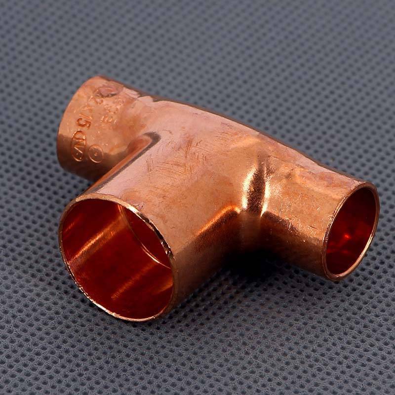 Тройник медный под пайку Viega 15х22х15 мм 105143