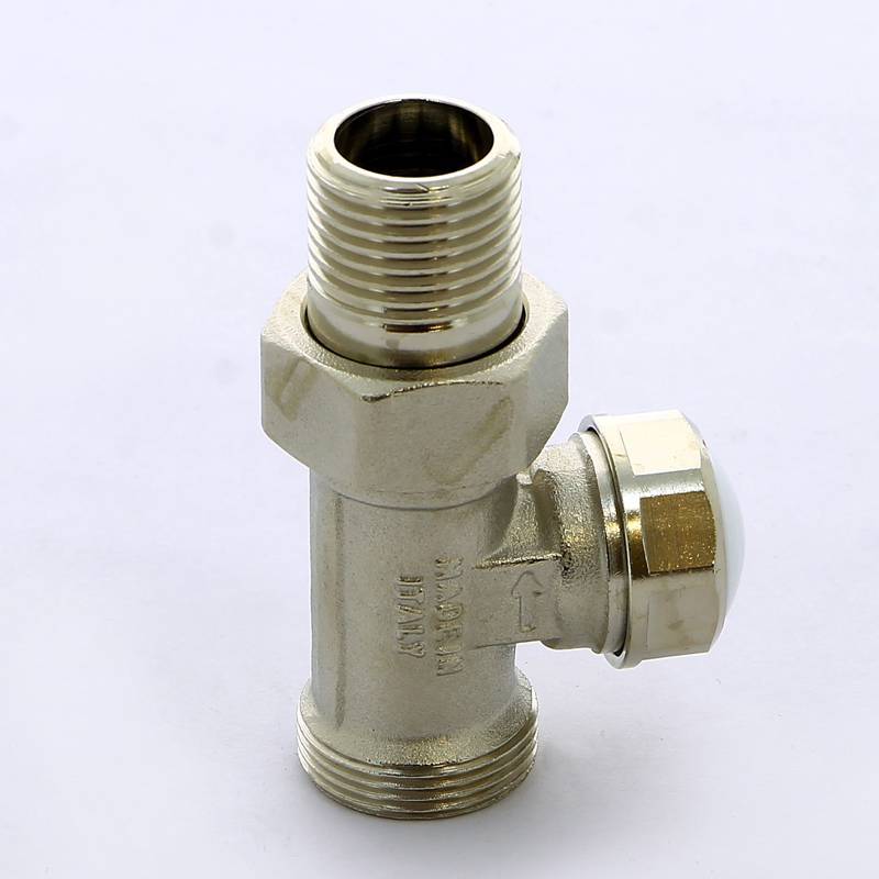 Вентиль радиаторный обратный Emmeti 1/2 x M24x19 прямой с разъемным соединением 01350314