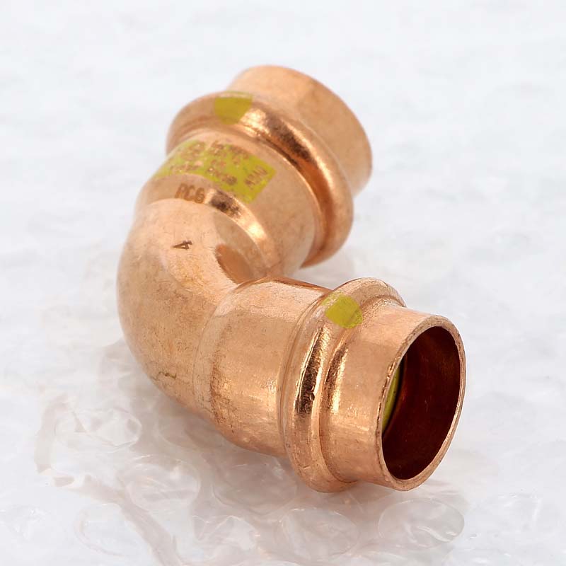 Отвод пресс медный Viega Profipress G 18 мм 90° 345471