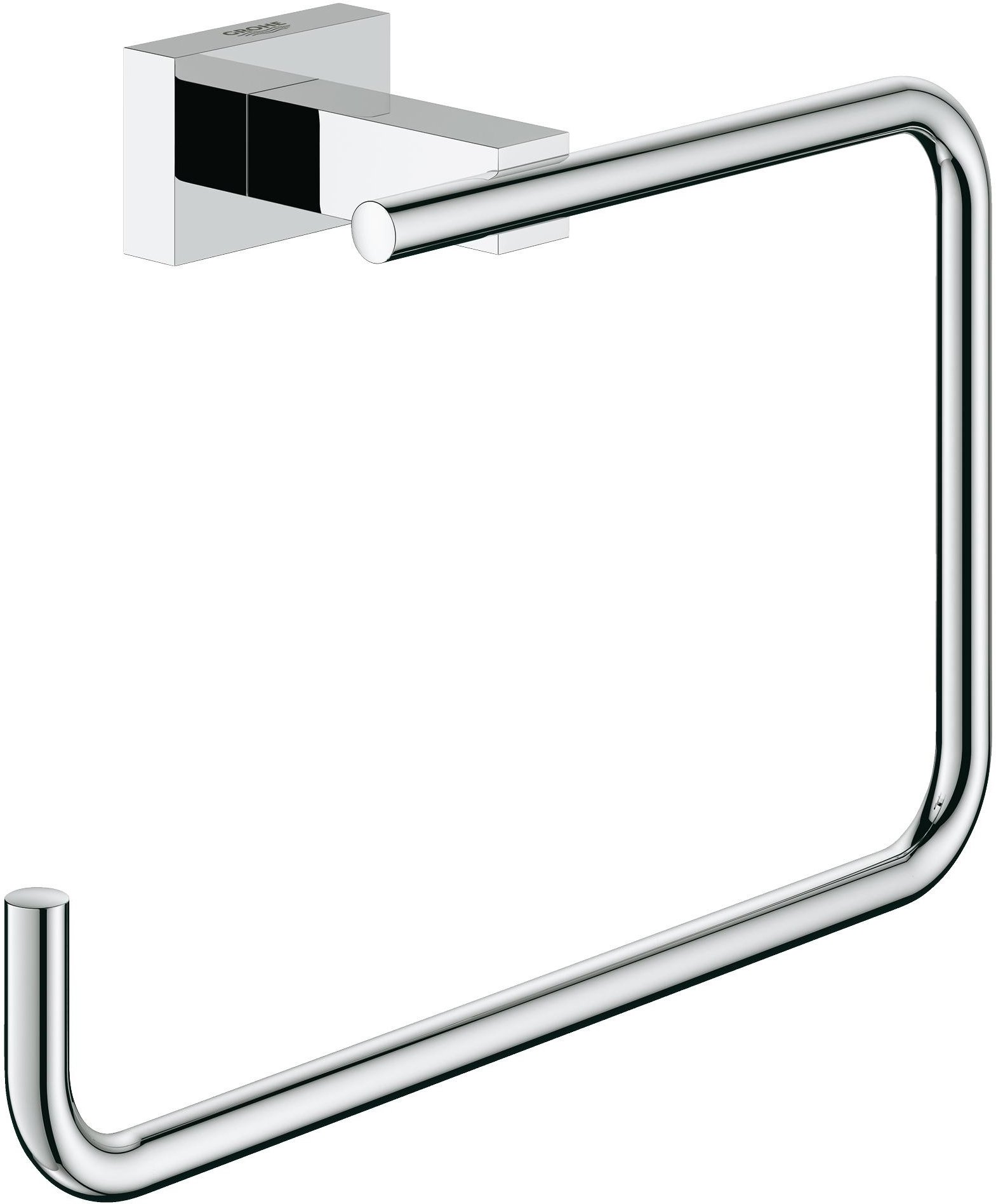 Кольцо для полотенца GROHE Essentials Cube хром 40510001