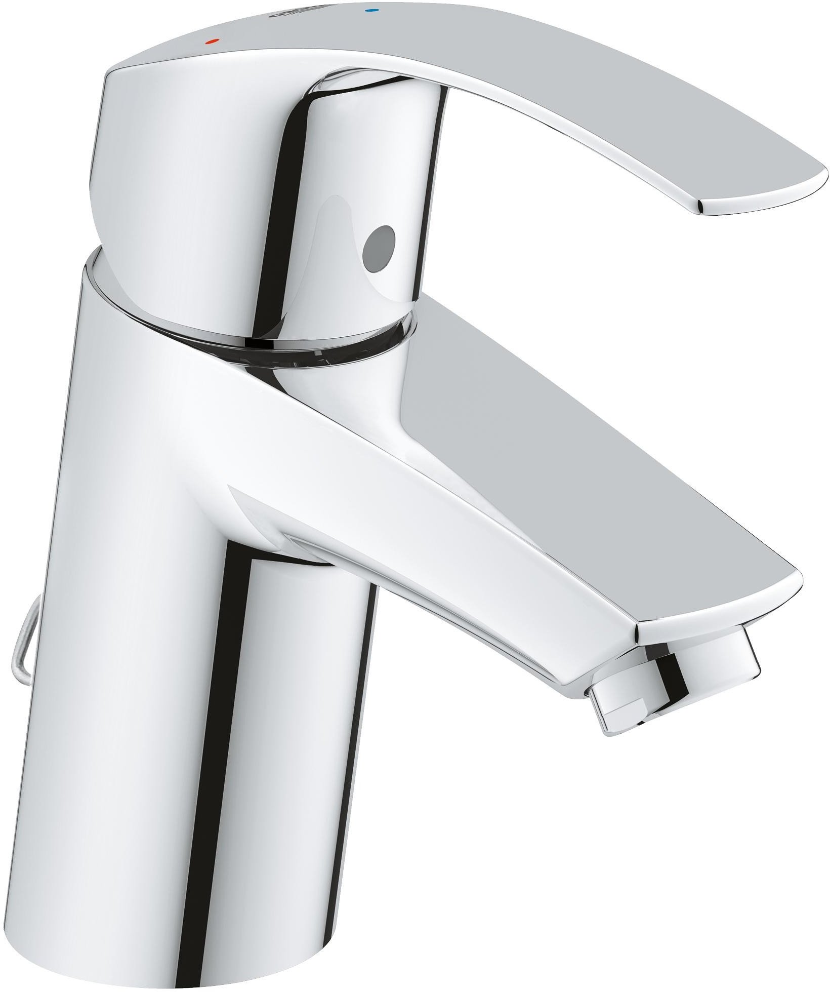 Смеситель для раковины GROHE Eurosmart New S-Size с цепочкой хром 23372002