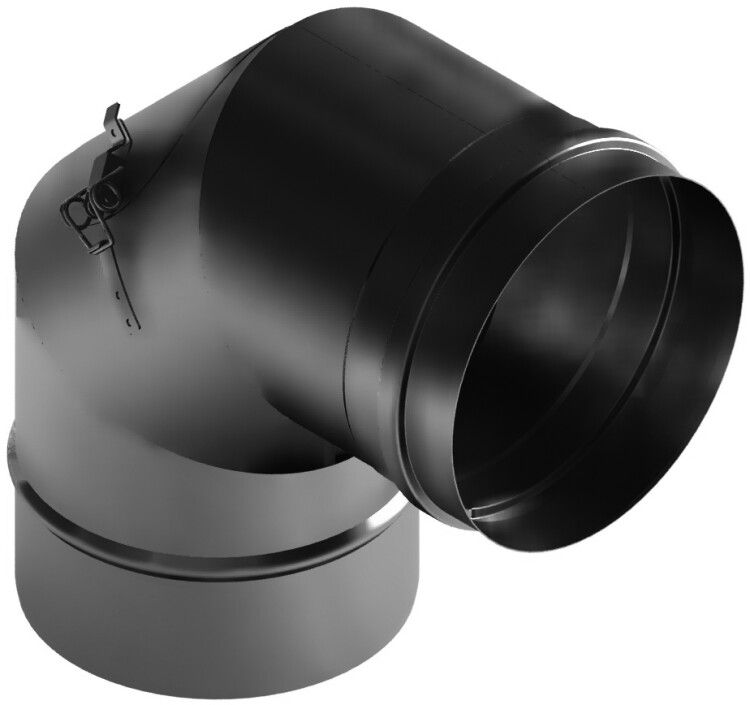Колено 90° Jeremias EW-FU с лючком ревизии Ø 150 мм FU24150